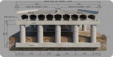 Sección estructural Quinta Real